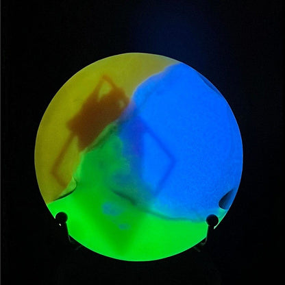 Custom Tri-Color Glow Resin Mini - Exclusive "RAD Plague Doctor"