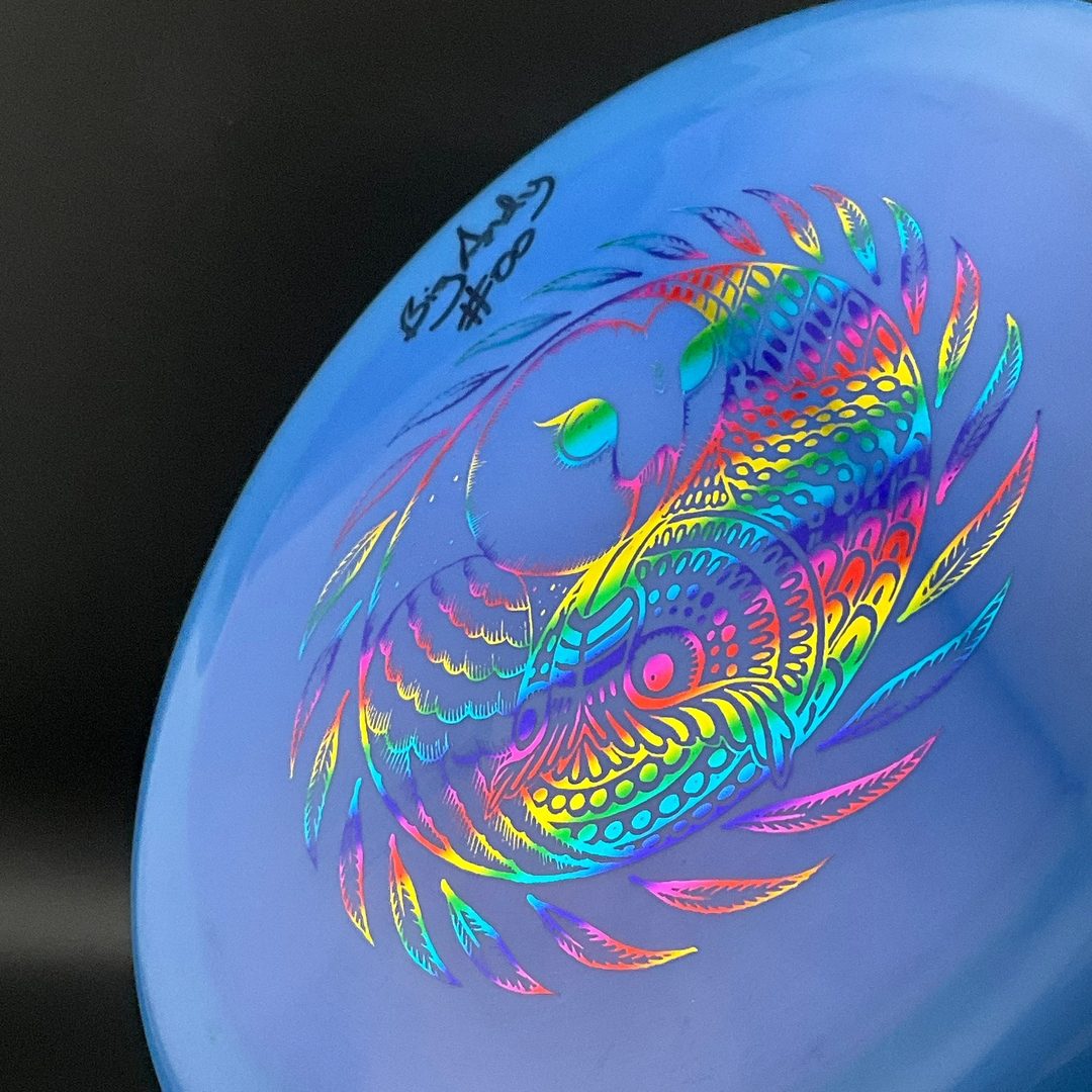 Swirly S-Line DDx (Penned) OOP *Signed* - Owl Yin Yang LE