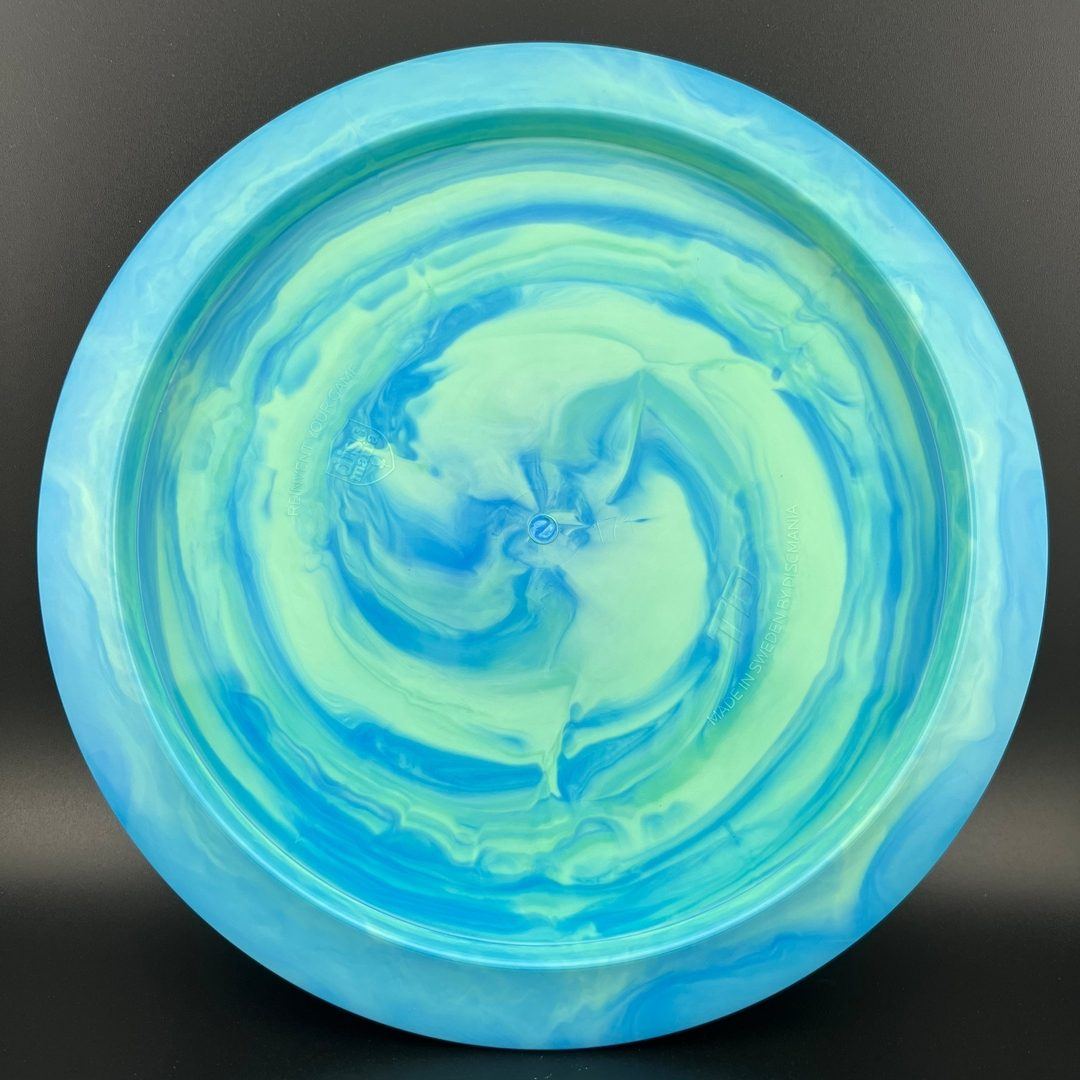 Swirly S-Line TD - Shield & Swords Stamp