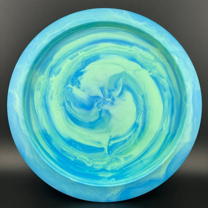Swirly S-Line TD - Shield & Swords Stamp