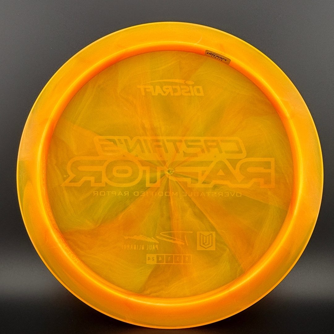 Special Z Blend Captain's Raptor - Paul Ulibarri 2025 Signature Series