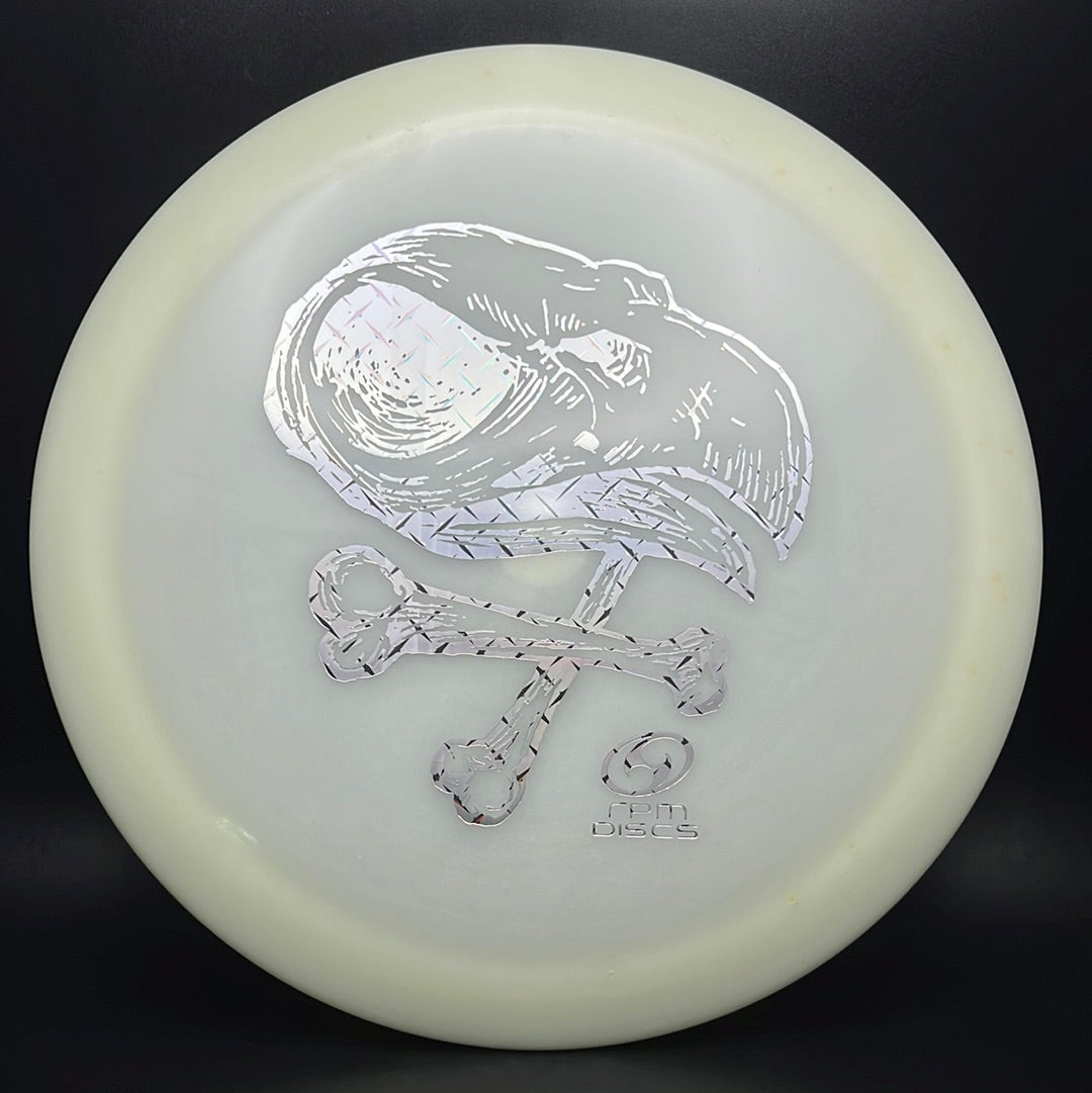 Atomic Glow Pekapeka - Skull X-Out Stamp