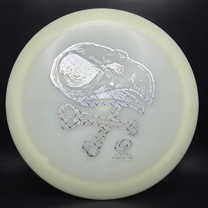 Atomic Glow Pekapeka - Skull X-Out Stamp