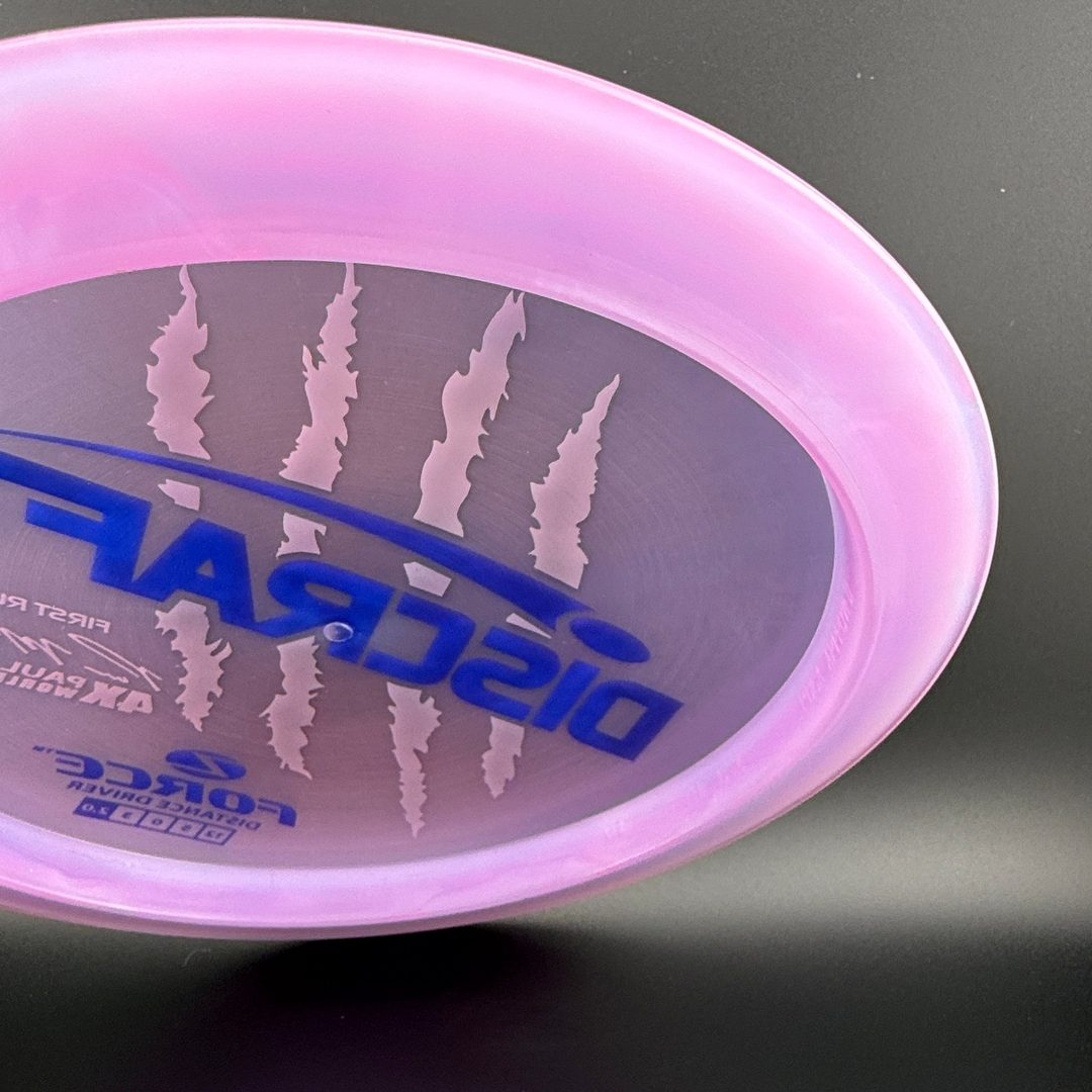 Z Force (First Run) - 4x Paul McBeth Claws - Blurple