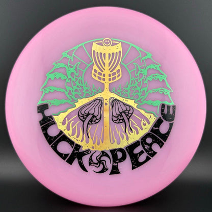 Soft Neo Spore - Huk Lab Peace Triple Foil Stamp