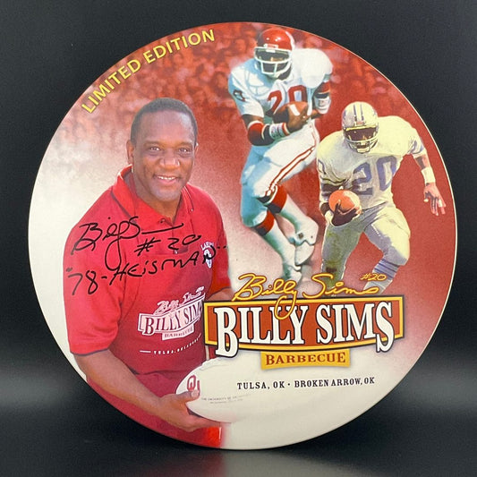 Elite Z SuperColor Spectra *Signed* - Billy Sims BBQ! Heisman Winner!