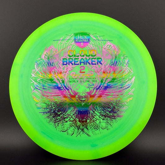 Swirly S-Line DD3 - Cloud Breaker 2 Multi-Stamp X-Out - Eagle McMahon Sig