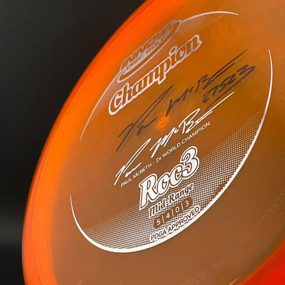 Champion Roc3 *Signed* - USED - 2013 Paul McBeth 2x!
