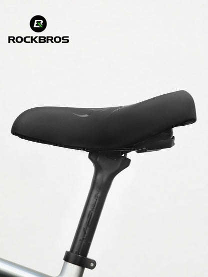 ROCKBROS Comfort Shock Absorption Bike Saddle Soft Wide Seat for Men Women
