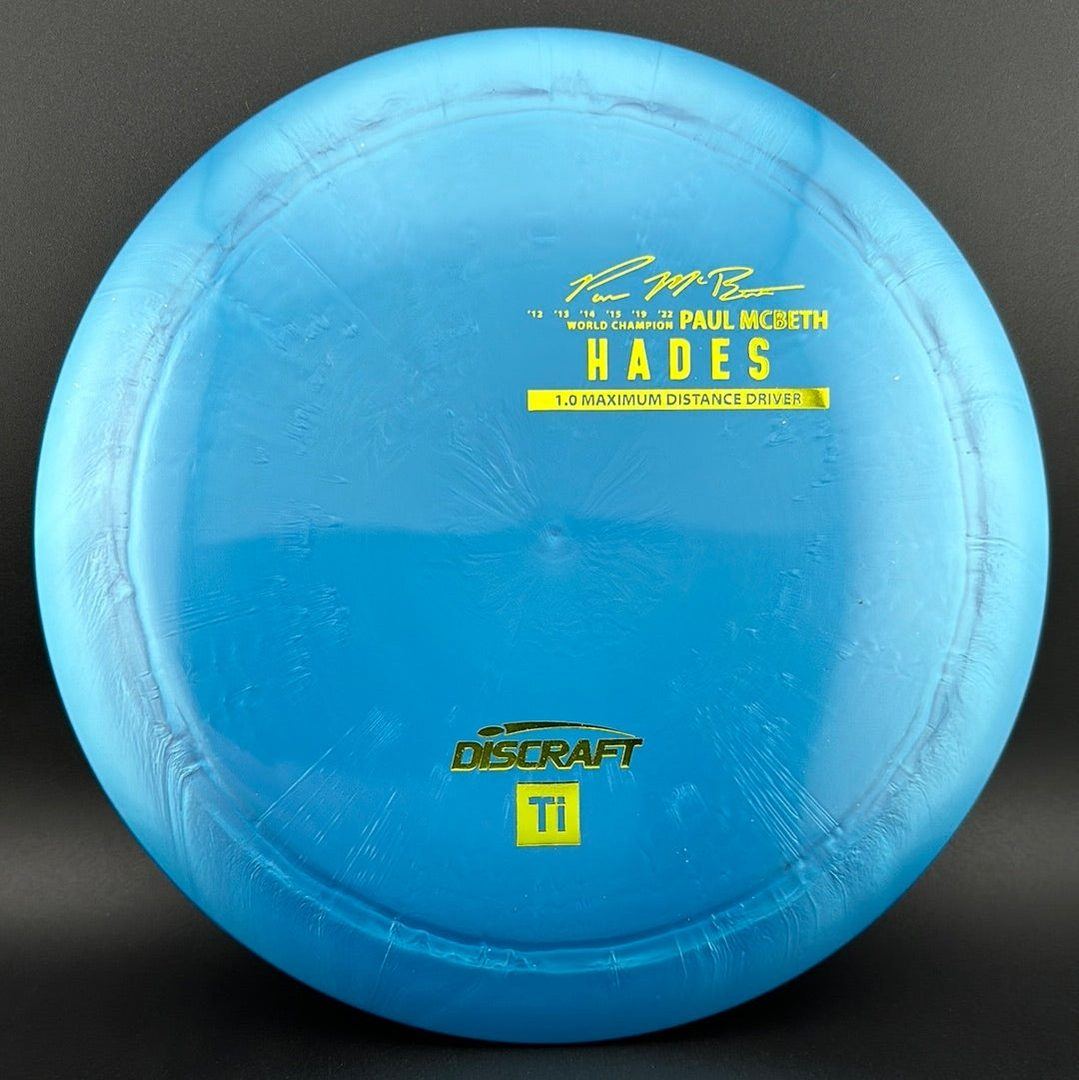 Titanium Hades - First Run - Paul McBeth