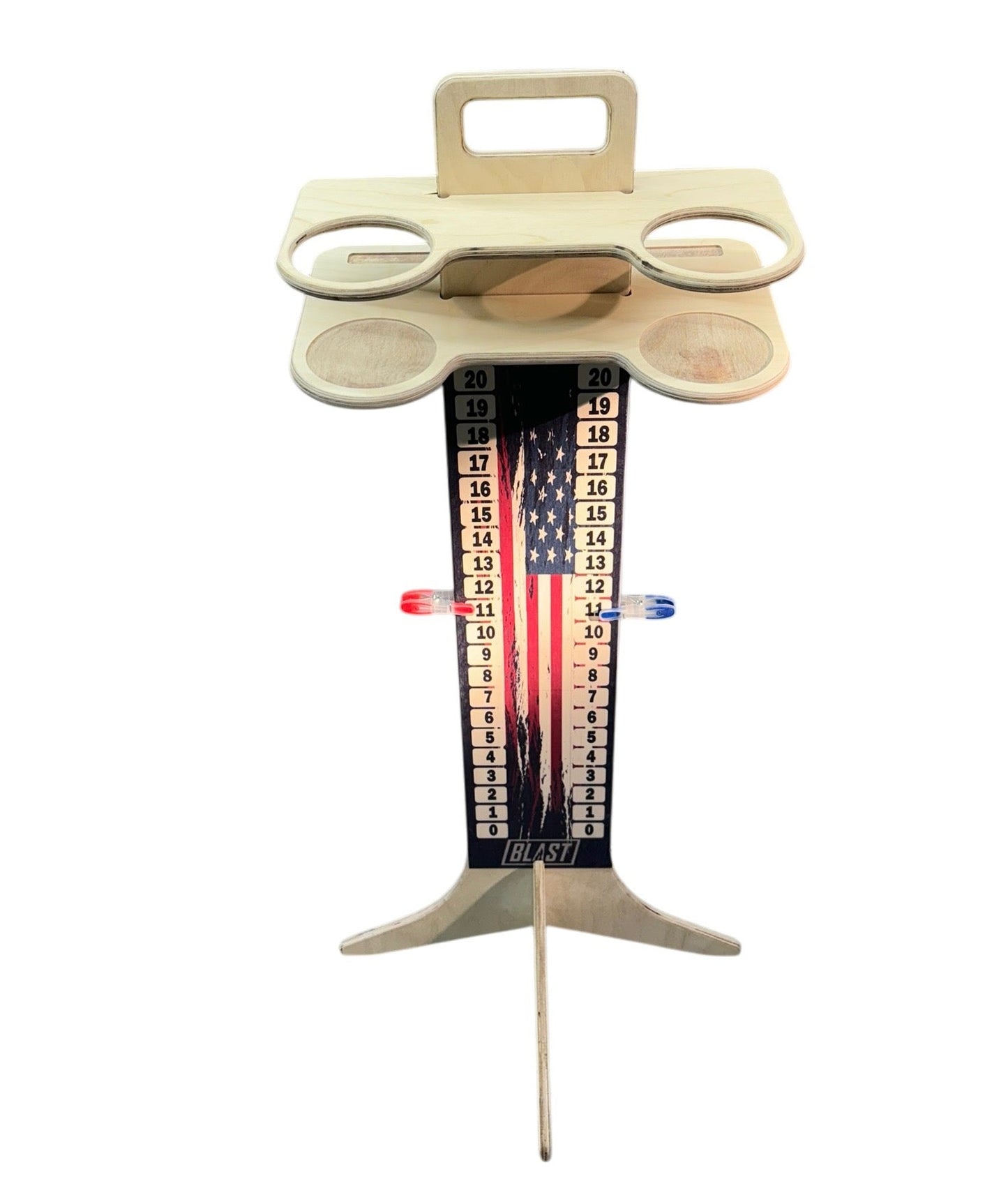 We The People Black/White Eagle Flag Cornhole Set
