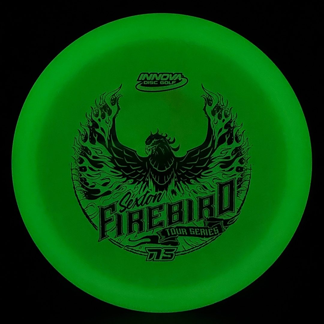 2020 Glow Champion Firebird - Blue Pink/Rainbow Foil - Nate Sexton TS