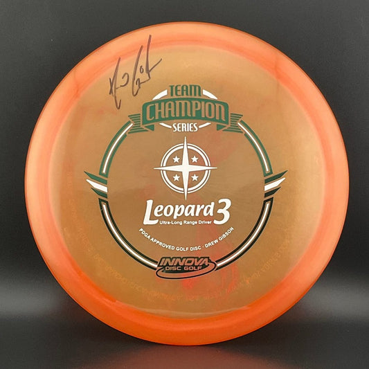 Luster Champion Leopard3 *Signed* - 2019 Drew Gibson Team Champion Series