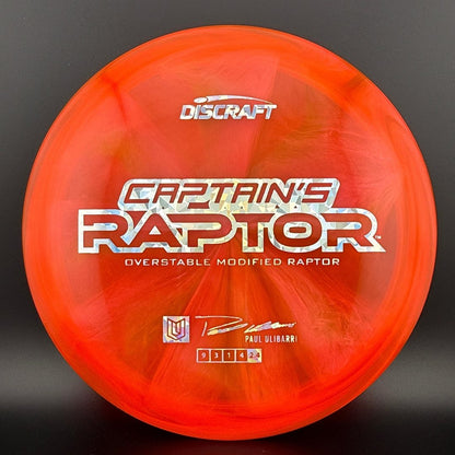 Special Z Blend Captain's Raptor - Paul Ulibarri 2025 Signature Series