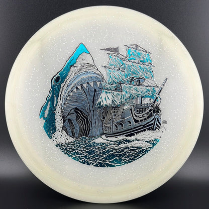 Metal Flake Glow C-Blend Galleon (First Run) "Megalodon" by Ripper Studios