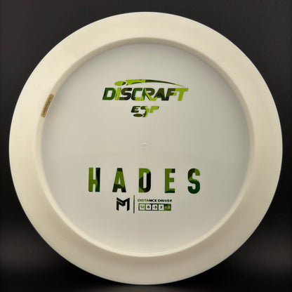 White ESP Hades - Bottom Stamp Dyer's Delight - Paul McBeth