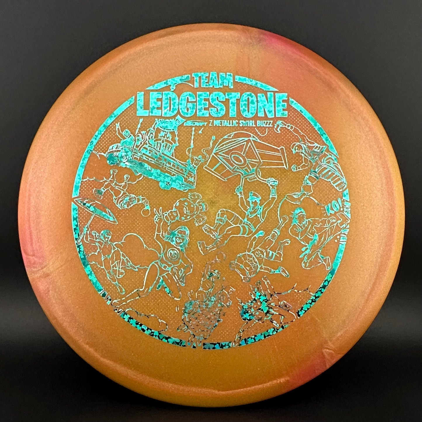Z Swirl Metallic Buzzz - Team Ledgestone Fortnite 2023