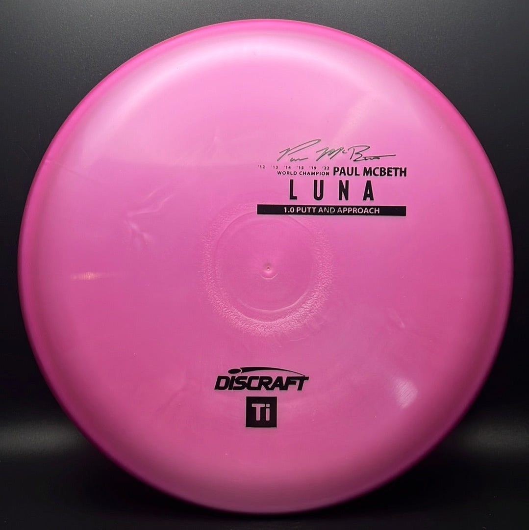 Titanium Luna - First Run - Paul McBeth