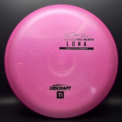 Titanium Luna - First Run - Paul McBeth