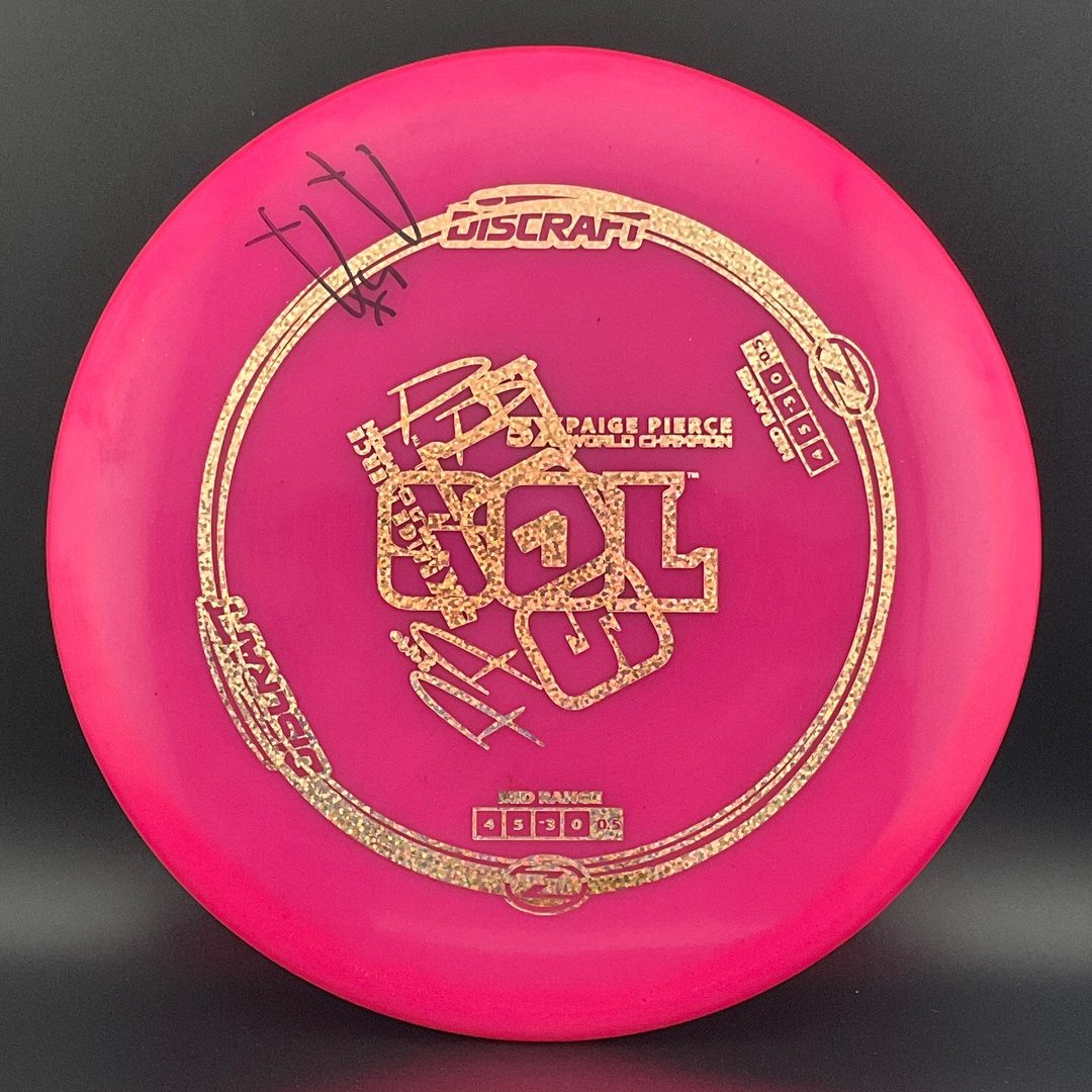 Z Sol *Signed* - Paige Pierce 5X - Double Stamp