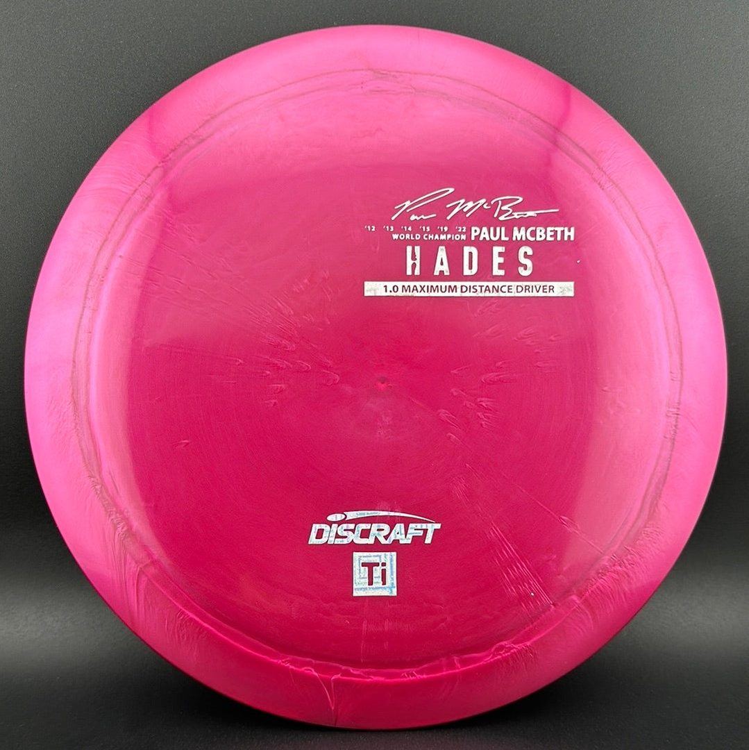 Titanium Hades - First Run - Paul McBeth