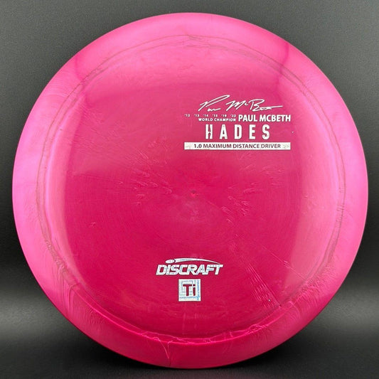 Titanium Hades - First Run - Paul McBeth