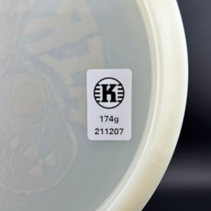 K1 Glow Kaxe Z - 2021 Run - RADioactive Man Stamp