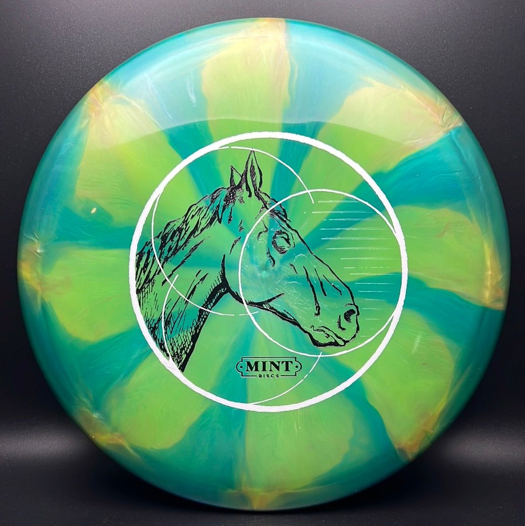 Sublime Swirl Mustang - "UV X-Ray" by ZAM - UV Reactive Foil