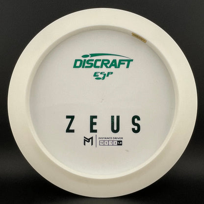 White ESP Zeus - Bottom Stamp Dyer's Delight - Paul McBeth