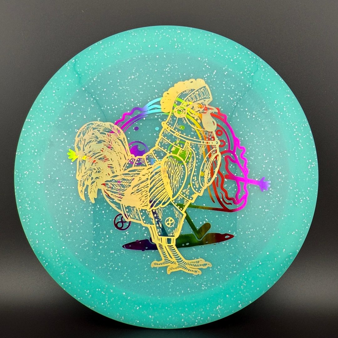 Metal Flake Glow C-Blend Aztec - X-Out Taco Rooster