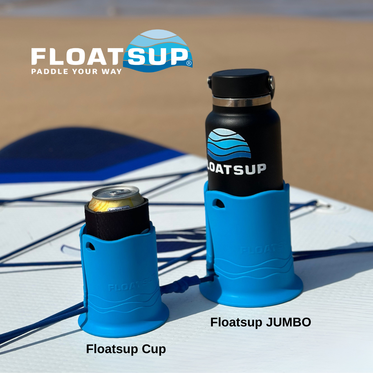Floatsup® JUMBO Water Bottle Holder