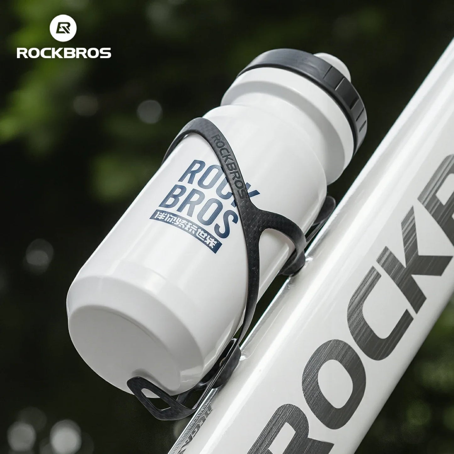 ROCKBROS 100% Carbon Fiber  13g Ultra-Light Bike Water Bottle Holder