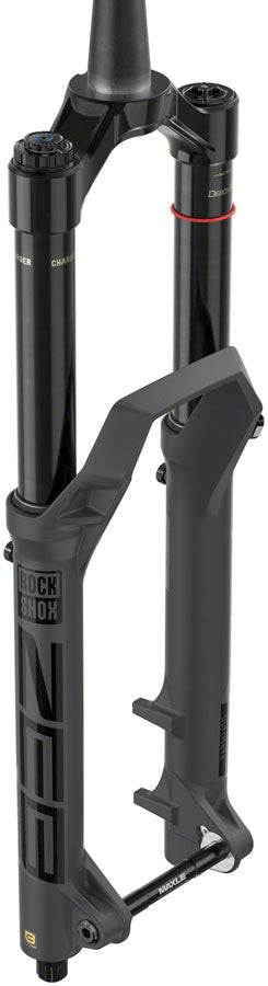 RockShox ZEB Ultimate A3 Suspension Fork 29'' DebonAir+ W/ButterCups 190mm 1-1/8''-1.5'' 15x110mm TA Rake: 44mm Grey