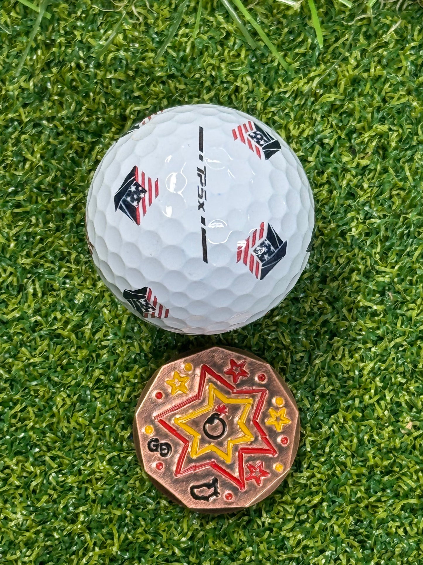 BOOM! I WILL NOT 3 PUTT Ball Marker