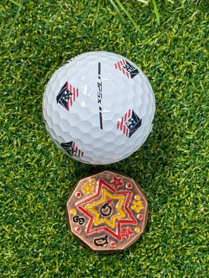 BOOM! I WILL NOT 3 PUTT Ball Marker