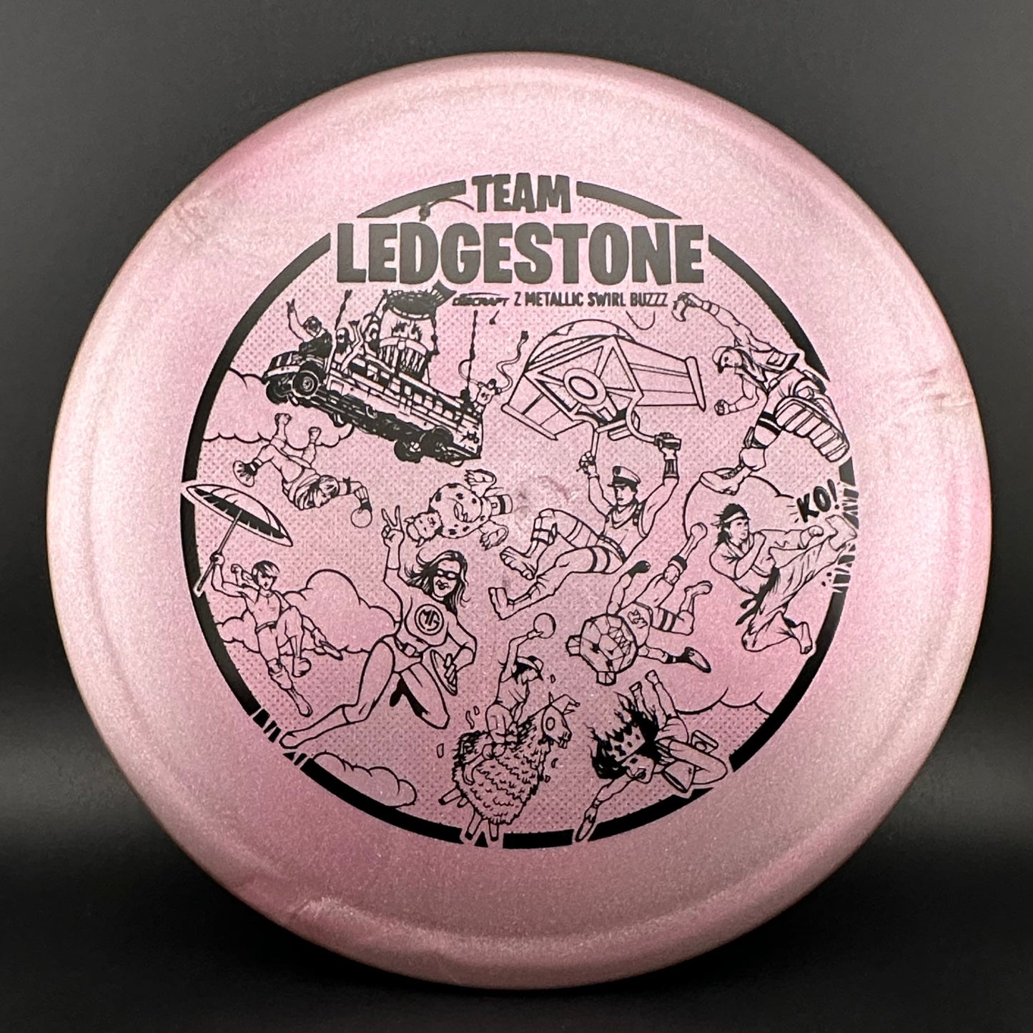 Z Swirl Metallic Buzzz - Team Ledgestone Fortnite 2023