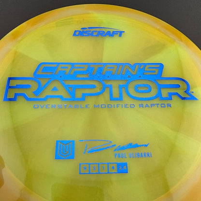 Special Z Blend Captain's Raptor - Paul Ulibarri 2025 Signature Series