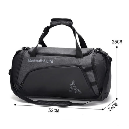 Heavy-Duty Travel Gym Bag for Frequent Travelers