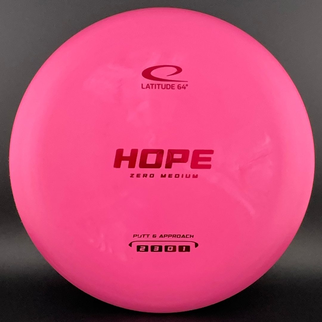Zero Medium Hope - First Run