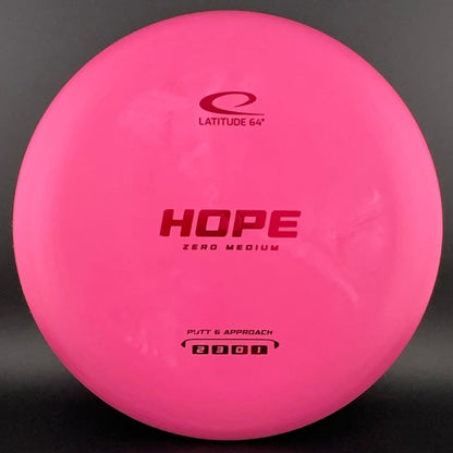 Zero Medium Hope - First Run
