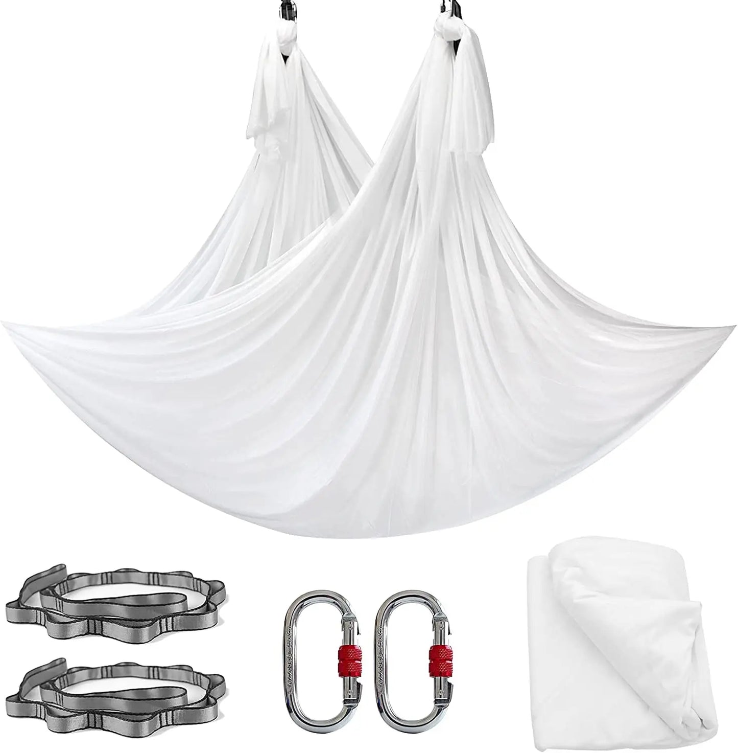 Versatile Aerial Yoga Apparatus for Home or Studio Use