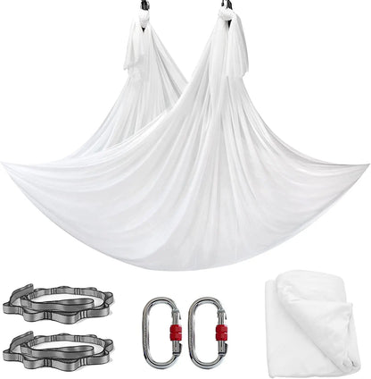 Versatile Aerial Yoga Apparatus for Home or Studio Use