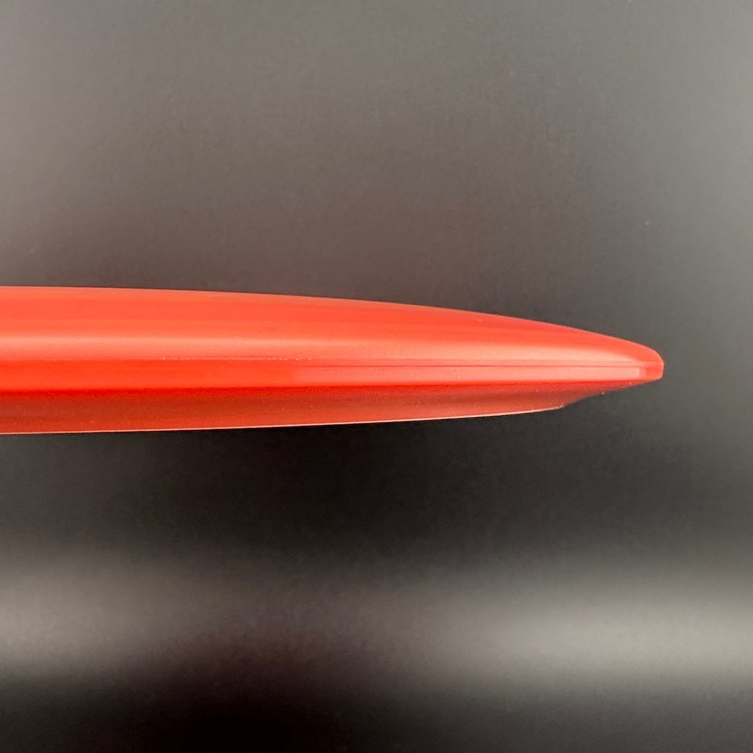 Swirly S-line FD - Red Split Dye - Discmania Tattoo stamp