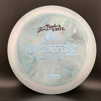 Swirl GLO ESP Crank *Signed* - 2018 Tim Barham Tour Series