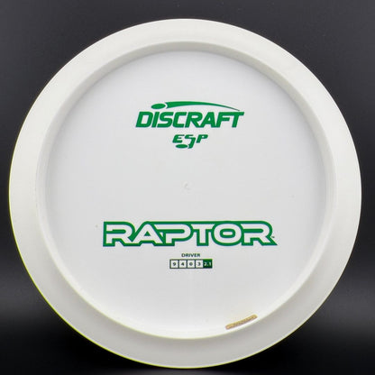 White ESP Raptor - Bottom Stamp (Dyer's Delight)