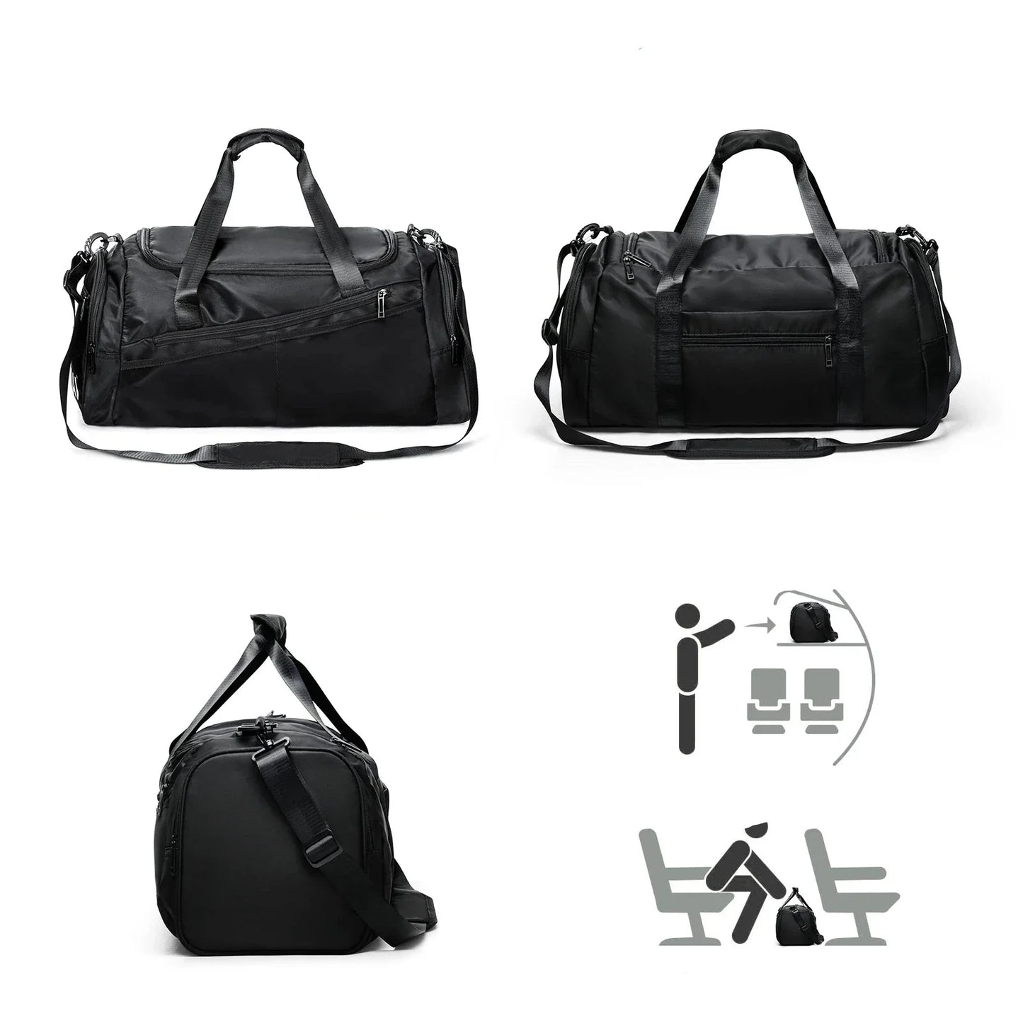 Large Capacity Weekender Durable & Waterproof