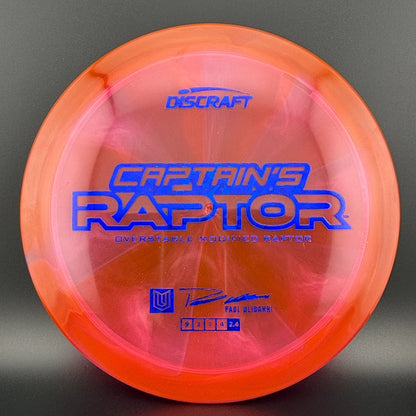 Special Z Blend Captain's Raptor - Paul Ulibarri 2025 Signature Series