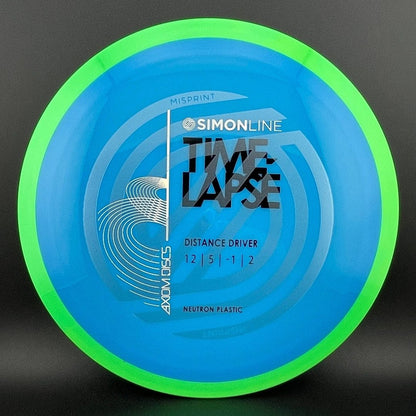 Neutron Time-Lapse (Re-Tooled) - Simon Line Misprint