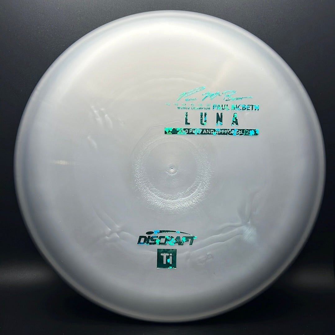 Titanium Luna - First Run - Paul McBeth