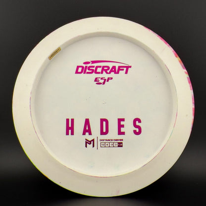 White ESP Hades - Greazy Dyed - Bottom Stamp